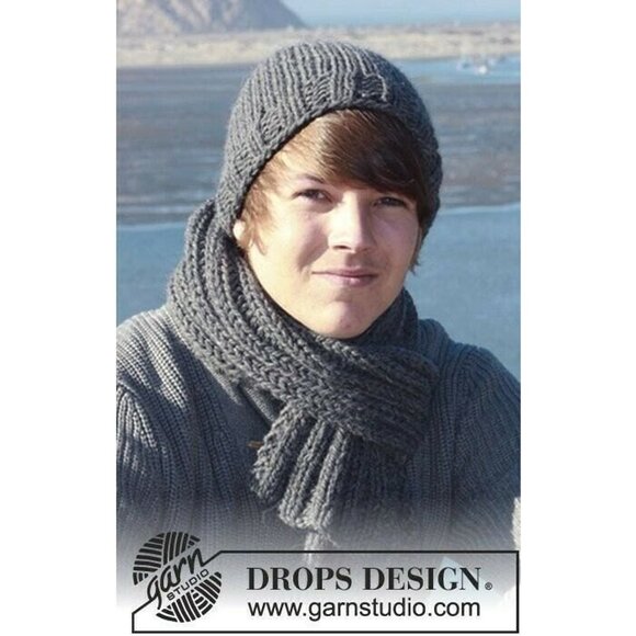 Handmade Mens Beanie Hat Alpaca Wool Cap Soft Chunky Knit Red White Blue USA - Picture 7 of 11